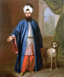 Ritratto di Sahid Mehemet Effendi Emissario alla Corte Svedese, 1733